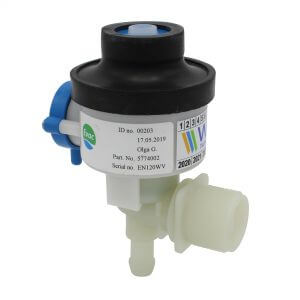 Evac 5774002 Water valve-blue-left