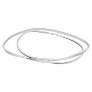 Vacuum toilet rubber