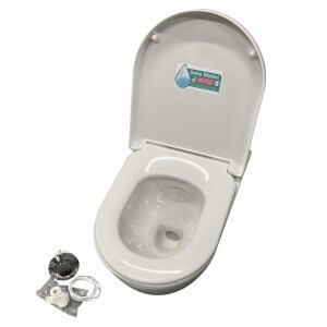 complete vacuum toilet wall-mounted Laufen