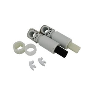 Toilet seat damper set