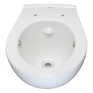 Toilet bowl wall-mounted