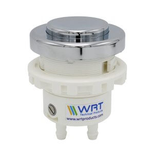 Floor toilet push button