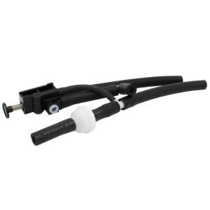 Bypass valve with hoses