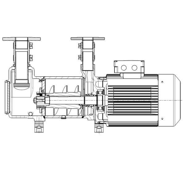 Vacuum pump 5.5 kW Roediger - Image 2