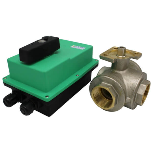 3-Way valve with actuator Comparato - Image 2